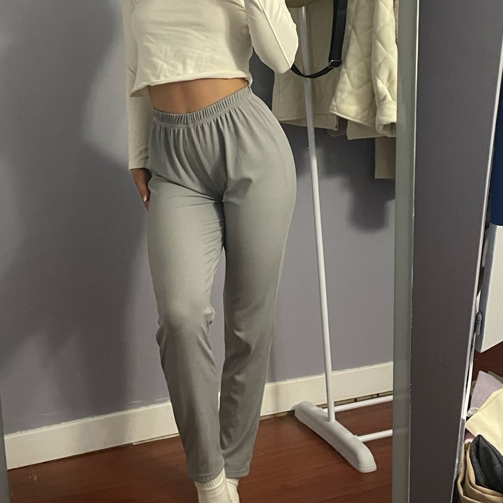 Grey pants